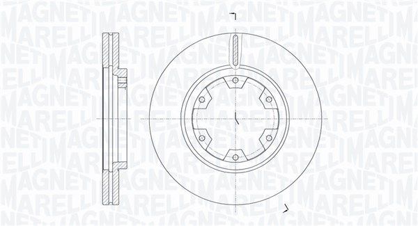 MAGNETI MARELLI Jarrulevy 361302040332